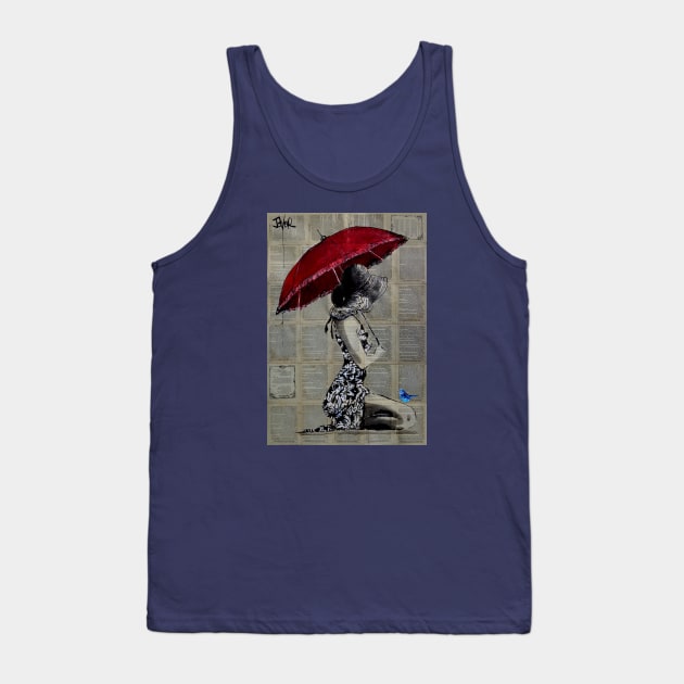 Beach parasol Tank Top by Loui Jover 